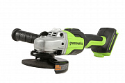Аккумуляторная УШМ Greenworks GD24AG, 24V, бесщеточная, без АКБ и ЗУ