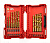 Набор сверл по металлу Milwaukee RedHEX HSS-G TiN, 19 шт (48894760)