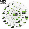 Аккумулятор GreenWorks G40B2, 40V, 2 А.ч