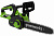 Цепная пила аккумуляторная Greenworks G24CS25 24 В (без АКБ и ЗУ)