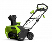 Снегоуборщик аккумуляторный Greenworks GD40STK5, 40V, 51 см, бесщ, с 1хАКБ 5 А.ч и ЗУ